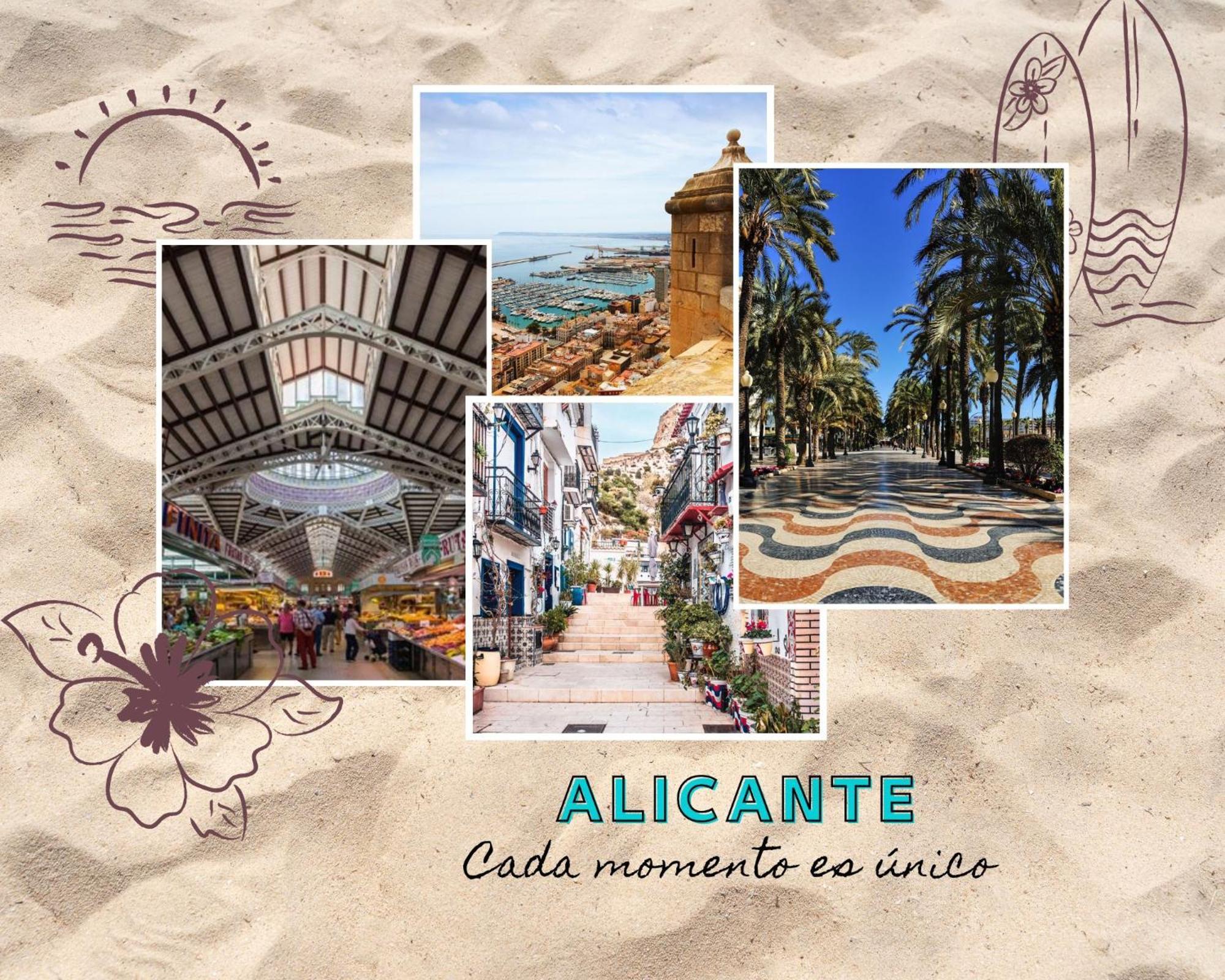 Charming Duplex - Historic Center - 7Min To Beach Alicante Zewnętrze zdjęcie